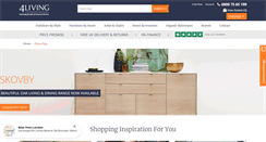 Desktop Screenshot of 4living.co.uk